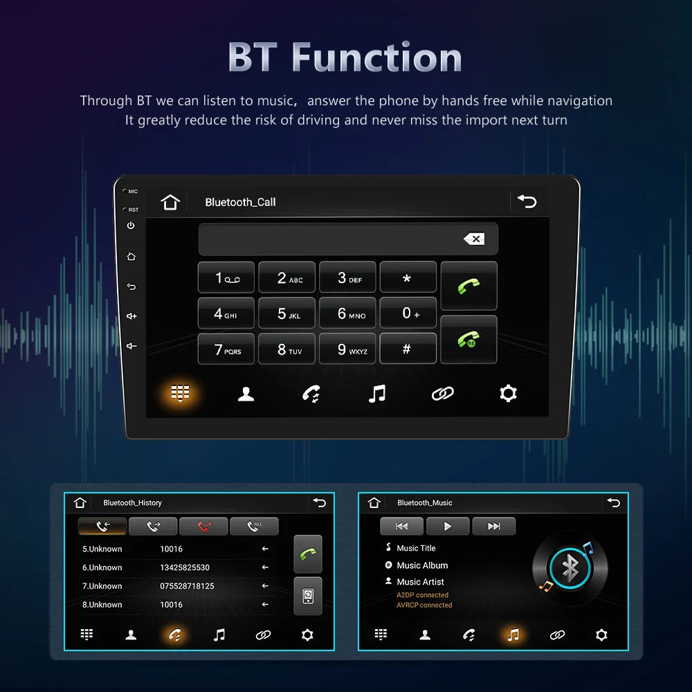 Podofo Wireless Carplay Android Auto Car Radio For BMW E46 1999-2005 Car Intelligent Systems 2din Car Multimedia Player