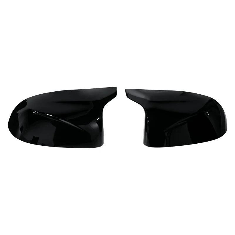 Mirror Caps, Gloss Black, for BMW X3 G01 and X4 G02 and X5 G05 and X6 G06 and X7 G07 (2018+)