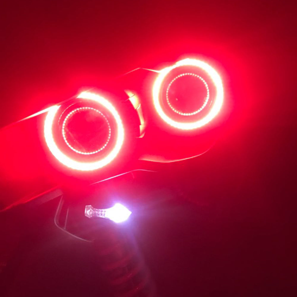 2PC 12-24V COB Led Halo Ring Angel Eyes for Car Motorcycle Circular Led Light Ring 70mm 80mm 90mm Daytime Running Headlight Buld