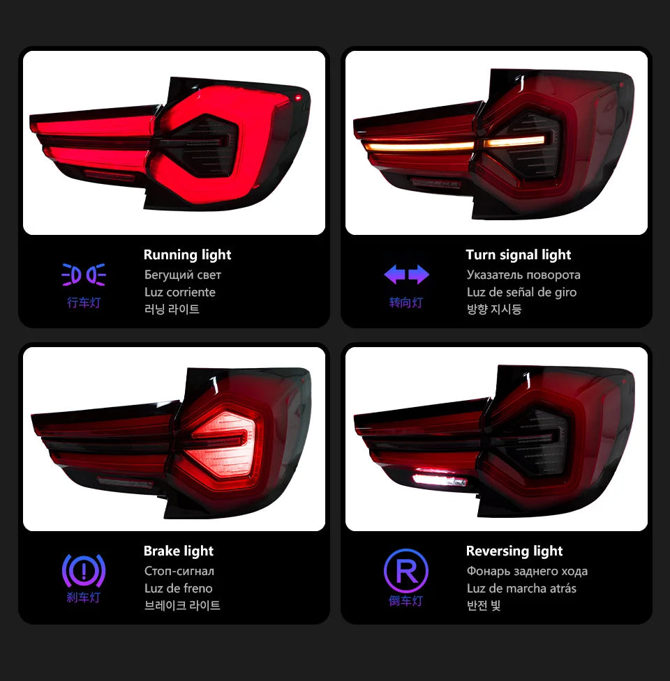 Car Lights for BMW X3 F25 2011-2017 LED Auto Taillight Assembly Upgrade 2023 The Newest G01 G08 Design Signal Lamp Accessories