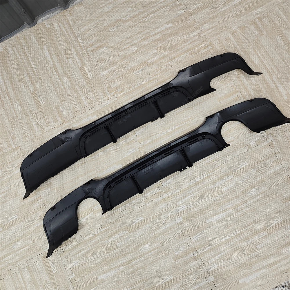 MP Style For BMW 3 Series E90 E91 320i 320d 325d 330d 335i 2005-2012 4-Door M-Sport Rear Bumper Diffuser Bodykits Tuning Black