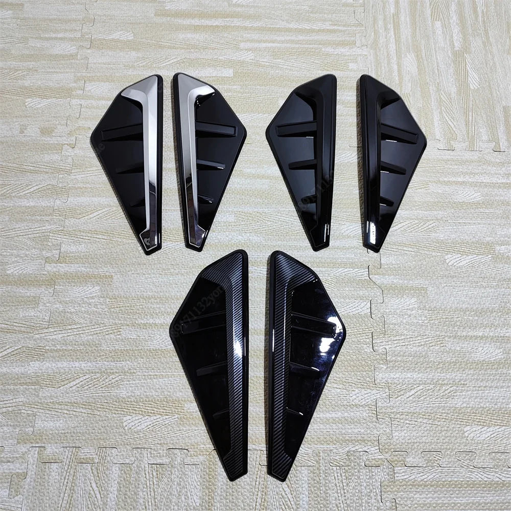 2Pcs For BMW X5 G05 X5M F95 2019-2022 Car Modified Side Spoiler Wind Knife Side Fender Vent Decoration Stickers Car-Styling