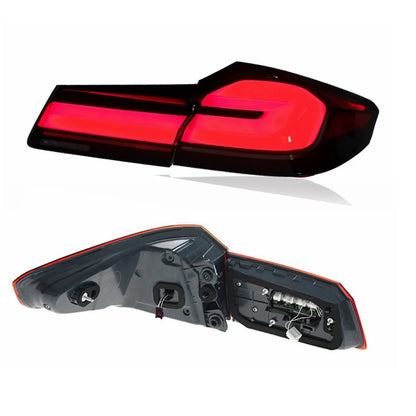 LCI-style LED tail lights for BMW 5 Series G30, view 4