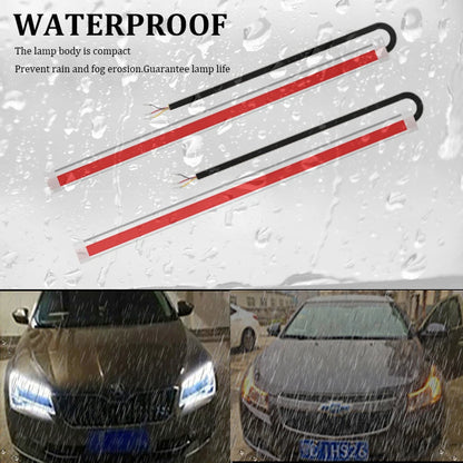 Sequential LED DRL Strips with Turn Signal, universal fit, view 9