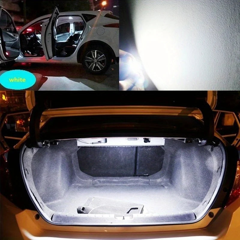 24pcs/Set Automobile LED Combination Light Car Interior Light T10 1156 Width Lamp Double-pointed Reading Light