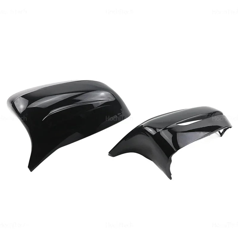 For BMW 3 4 5 6 7 8 series G20 G22 G30 G38 G11 G15 G16 Car Rearview Mirror Cover Side Wing Protect Frame Covers Bright Black