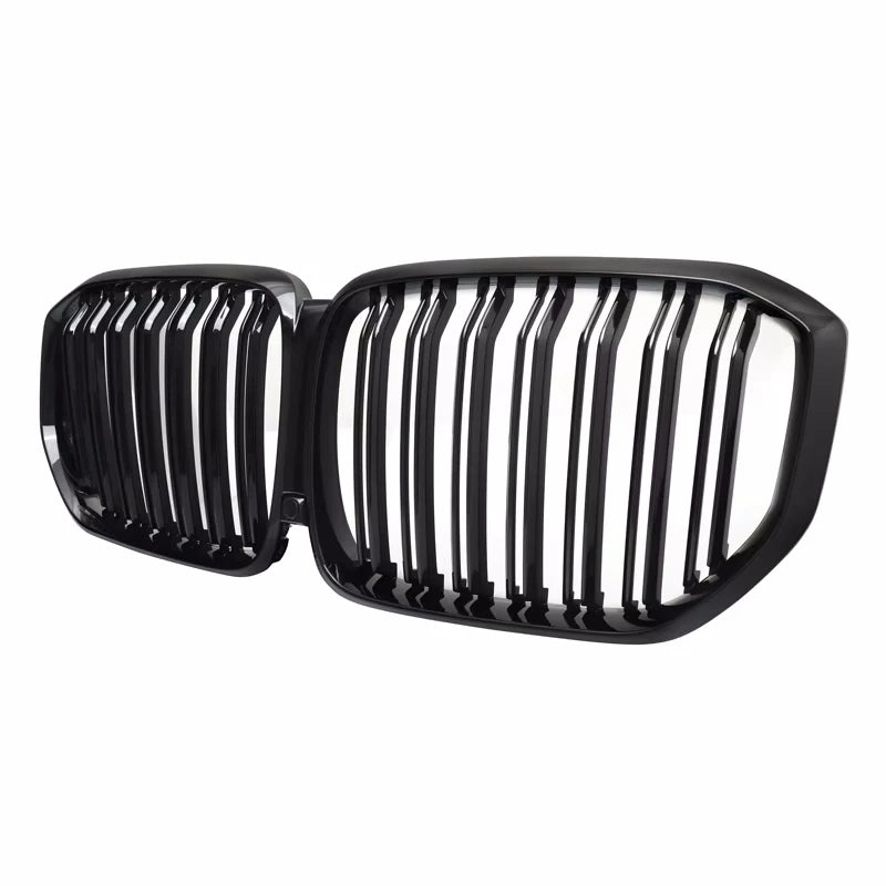 Double-Slat Kidney Grilles, Gloss Black, for BMW X5 G05 Pre-LCI (2019-2023)