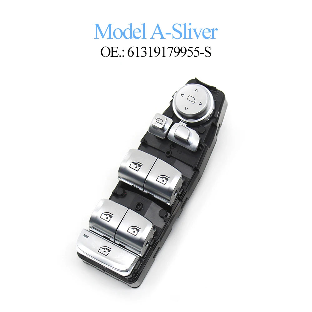 LHD RHD Power Lifter Master Window Regulator Switch Control Mirror Button For BMW 3 5 7 X3 X4 F30 F35 F25 F26 F10 F18 F01 F02