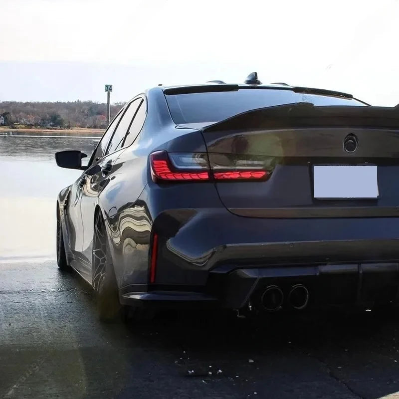 Tail Wing for Bmw 3 Series G20 320i 330d 330e 330i M340i M 340d G80 M3 2019-2023 PSM Style Rear Roof Lip Spoiler Car Accessories