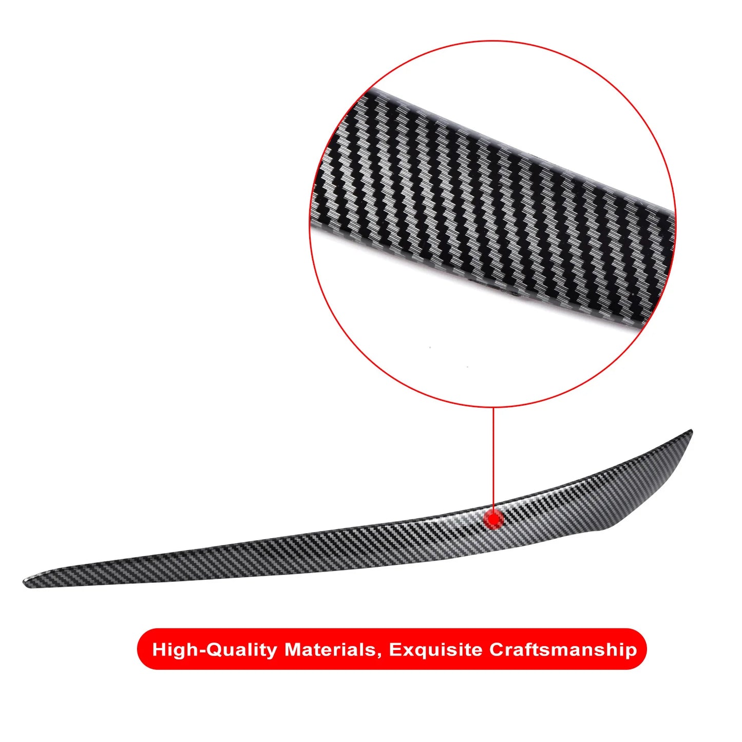 Headlight Eyelids Head Light Lamp Eyebrow Cover Trim Headlight Eyebrow For BMW 3 Series E92 E93 LCI 2010-2012 Car Accessories
