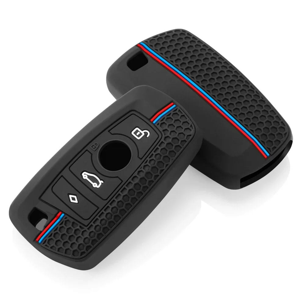 Silicone Car Key Case Cover Shell Fob for BMW F30 F31 F32 F34 F20 F21 F07 F10 1 3 5 7 Series X1 X3 G01 X4 G02 X5 F15 F16 M3 M4