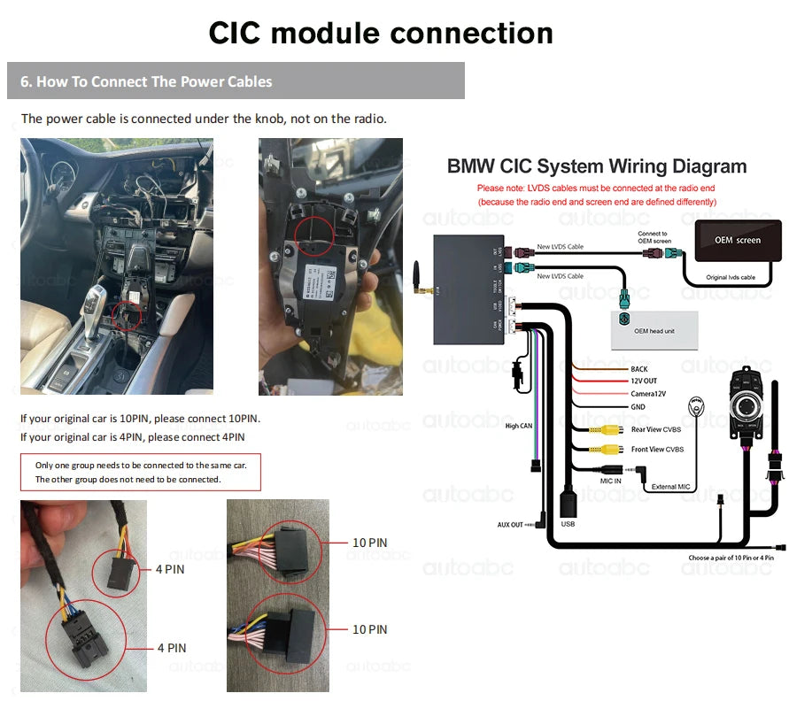 Wireless CarPlay Android For BMW NBT CIC System 1 2 3 4 5 Series X1 X3 X4 X5 F20 F21 F30 F31 F34 F10 F48 F25 F26 F15 F60 F10 E84