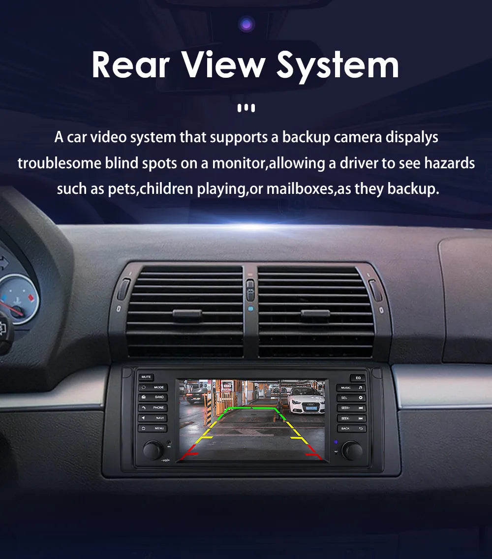 Hizpo Car Intelligent Systems for BMW 5 Series E39 X5 E53 M5 1996-2003 Multimedia 2din Autoradio Android 13 Auto Carplay 7862 4G