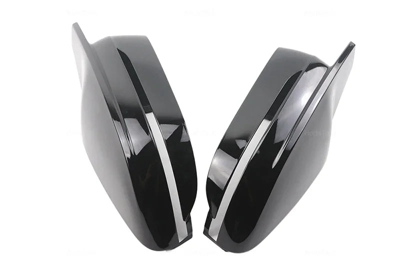 Carbon Fiber Glossy Black Replacement Side Mirror Covers Cap For BMW 3 4 5 7 8 Series G20 G21 G30 G38 G22 G23 G11 G12 G15 G16
