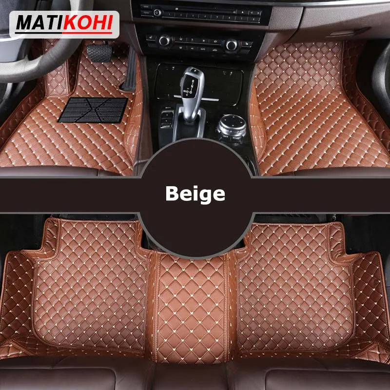MATIKOHI Custom Car Floor Mats For BMW 4 Coupe F32 G22 2013-2023 2Doors Auto Carpets Foot Coche Accessorie