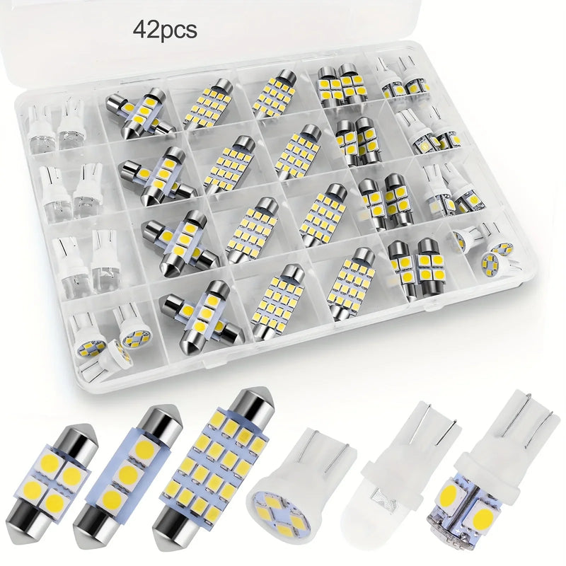 42-piece interior LED bulb kit for BMW E53, E60 and E90
