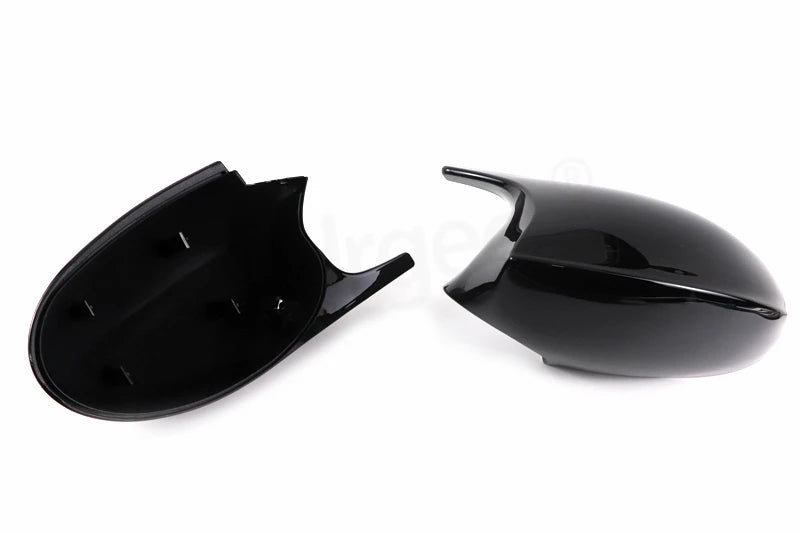 Carbon Fiber Pattern Black Side Mirror cover Caps Replacement for BMW E90 E91 2005-2011 E92 E93 2006-2013 E81 E82 E88 E87 E88