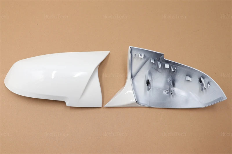 2x White mirror cover Black mirror cover Overlay for BMW 1 2 3 3GT 4 X1 E84 M2 i3 Series F20 F21 F22 F23 F30 F31 F32 F33 F34 F80