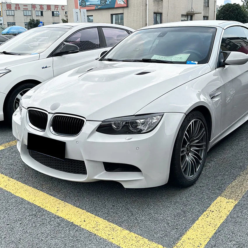 ABS Gloss Headlight Eyebrows Eyelids 2Pcs for BMW E92 E93 3 Series 325i 330i 330d 335i 335d Pre-LCI 3D Stickers Car Accessories
