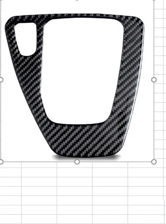 Applicable For Bmw 05-12Style E90/E92/E93 Gear Panel Decorative Frame Gear Carbon Fiber Interior Modification