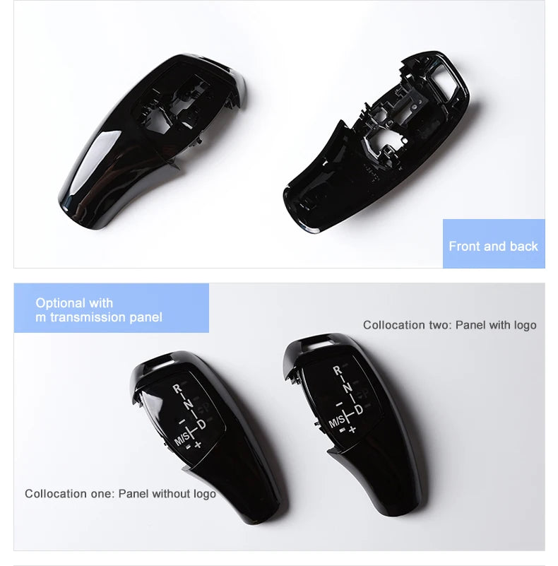 F10 F30 F11 F31 Gear Shift Knob Cover Interior Replacement Gear Shifter Lever Panel For BMW F32 F33 F34 F36 F06 F12 F20 F22 F25