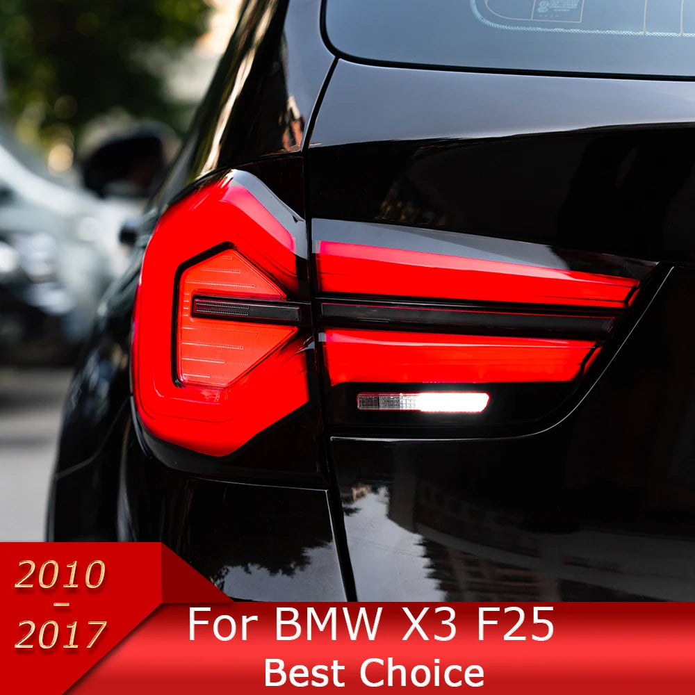 Car Lights for BMW X3 F25 2011-2017 LED Auto Taillight Assembly Upgrade 2023 The Newest G01 G08 Design Signal Lamp Accessories