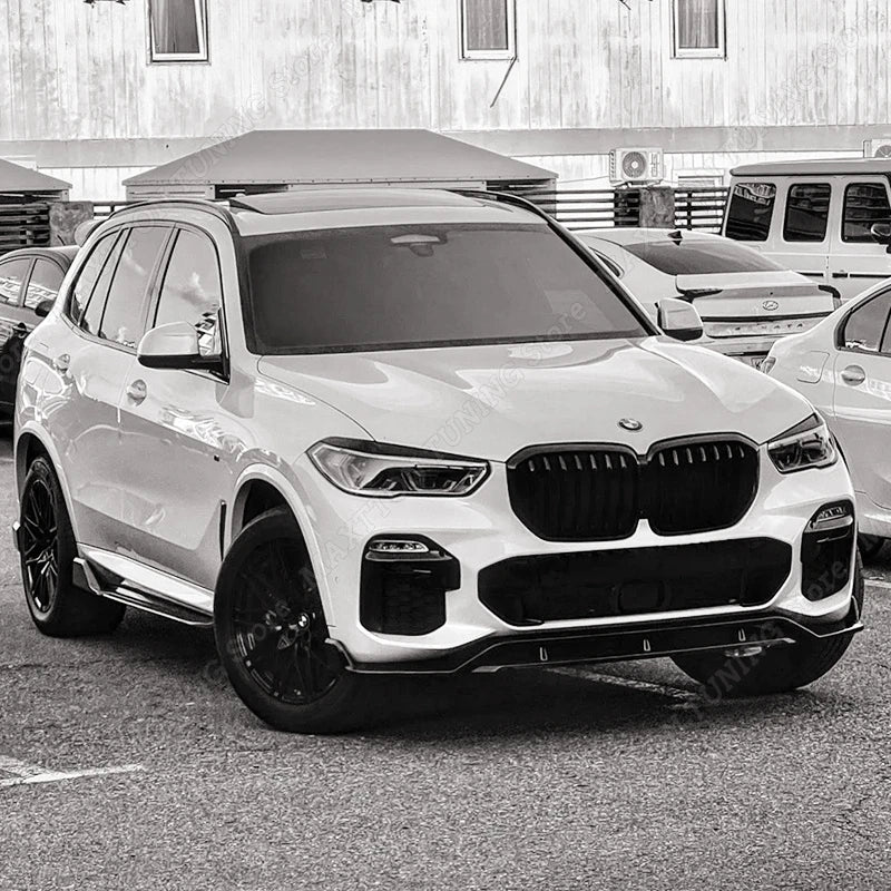 For BMW X5 G05 X6 G06 30i 30d 35i 35d M50i M50d 2018-2023 Car Headlights Eyebrow Eyelids Cover Gloss Black Body Kit Tuning ABS