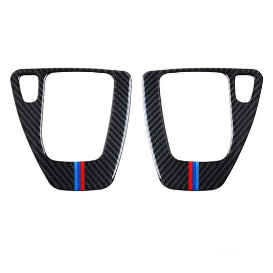 Applicable For Bmw 05-12Style E90/E92/E93 Gear Panel Decorative Frame Gear Carbon Fiber Interior Modification