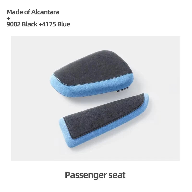 For BMW F30 F20 G20 G30 X3 G01 X5 E70 X6 E71 Made of Alcantara Car Door Armrest Elbow Pad Leg Support Cushion Anti-collision