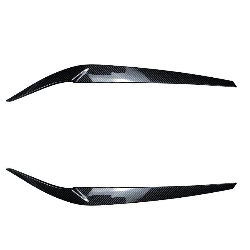 Front Headlight Eyelids Eyebrows for BMW 5 Series G30 G31 G38 F90 M5 525I 530I 540I 2017-2021 High Quality ABS Car Front Bodykit