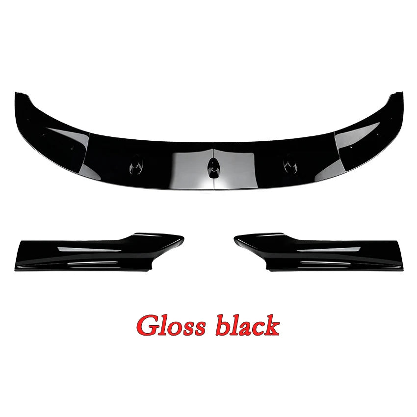 For BMW 5 Series F10 F11 M Sport 535i 528i M550d 2010-2016 Car Front Bumper Lip Splitter Diffuser Body Kit Spoiler Trim Tuning