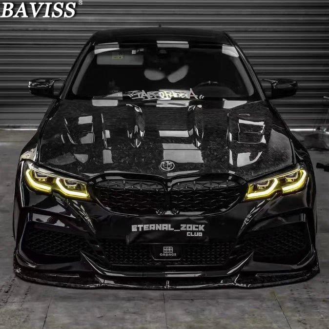 Lemon Yellow DRL CSL Style For 2019-2022 BMW 3 series CSL Yellow G20 G21 Laser daytime running lights Module 8496134 63118496134