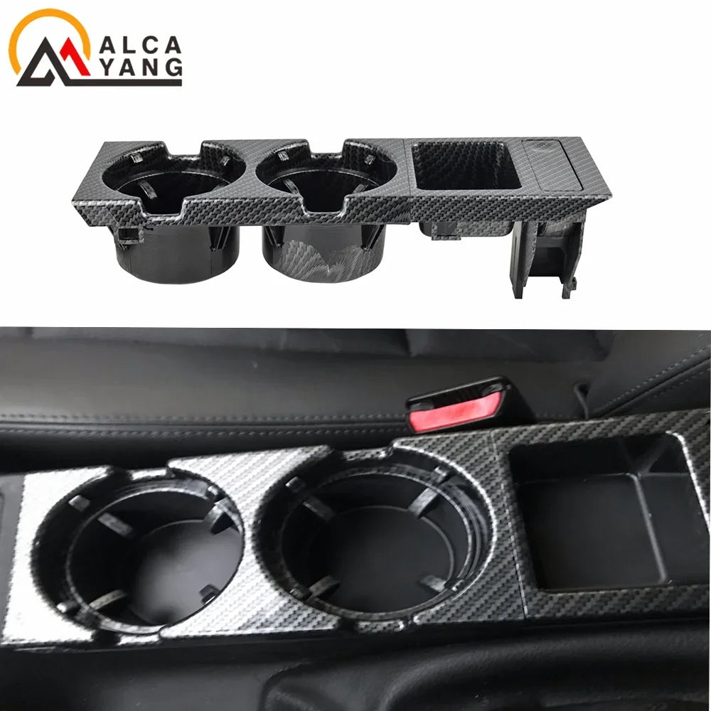 Car Center Console Water Cup Holder Beverage Bottle Holder Coin Tray For Bmw 3 Series E46 323i 318I 320I 98-06 51168217953