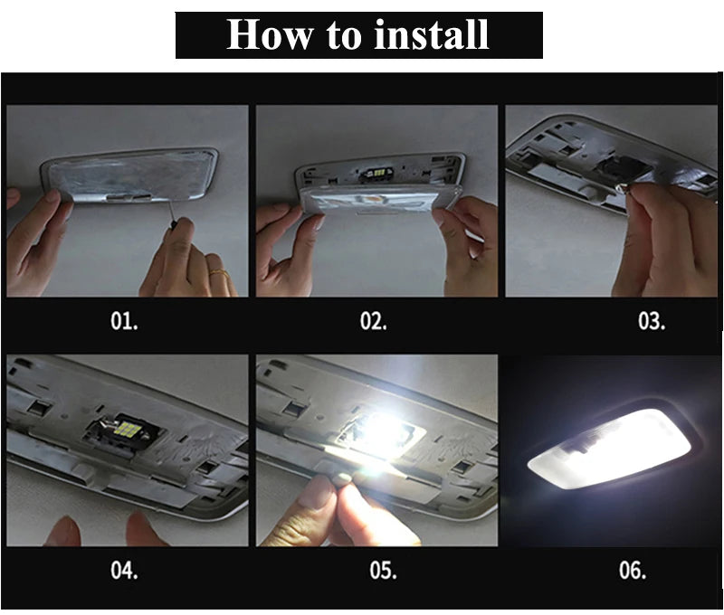 ZITWO LED Interior Light Kit For BMW 1 3 5 6 7 Series E87 E81 F20 E46 E90 E91 E92 E93 E39 E60 E61 F10 F11 E63 F12 F06 E65 E66