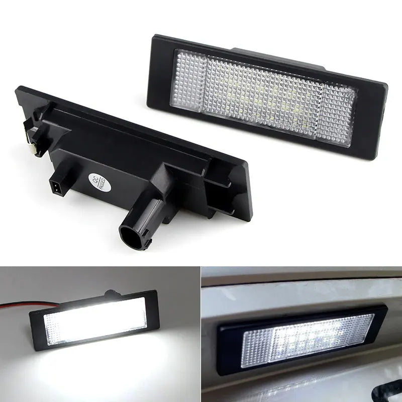 For BMW 1 Series E81 E87 E63 E64 M6 E85 E86 Z4 F12 F13 F20 K48 MINI R60 R61 LED License Number Plate Lamp Car Light Luz No Error