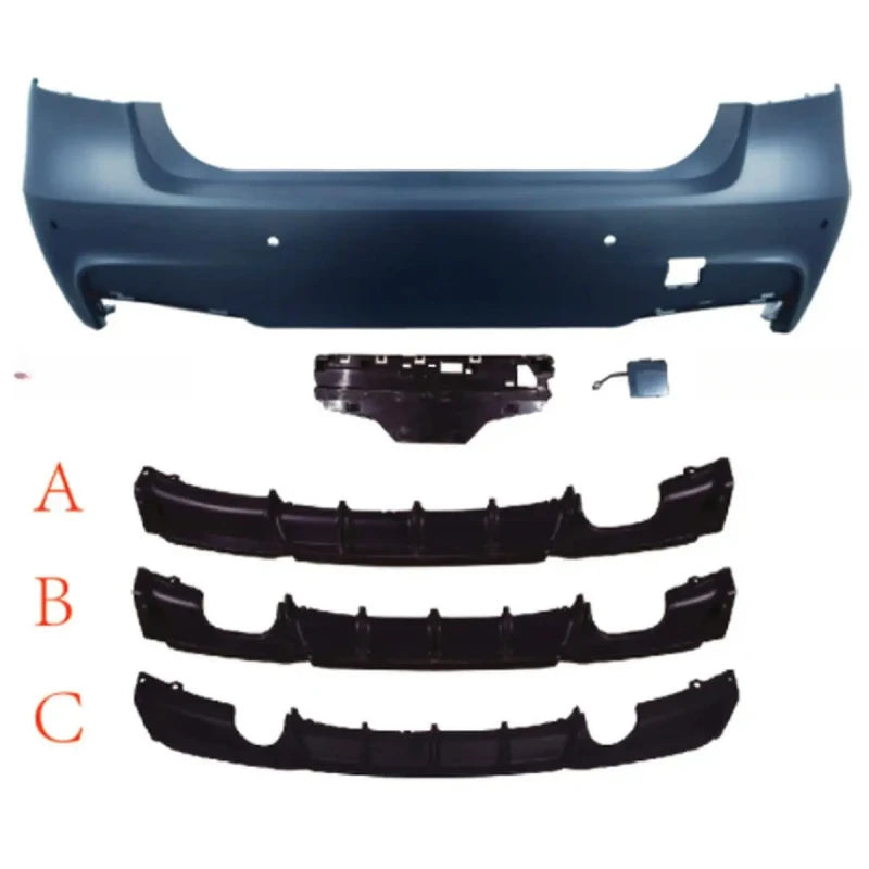 M Sport Rear Bumper for BMW 3 Series F30 (2012-2019)