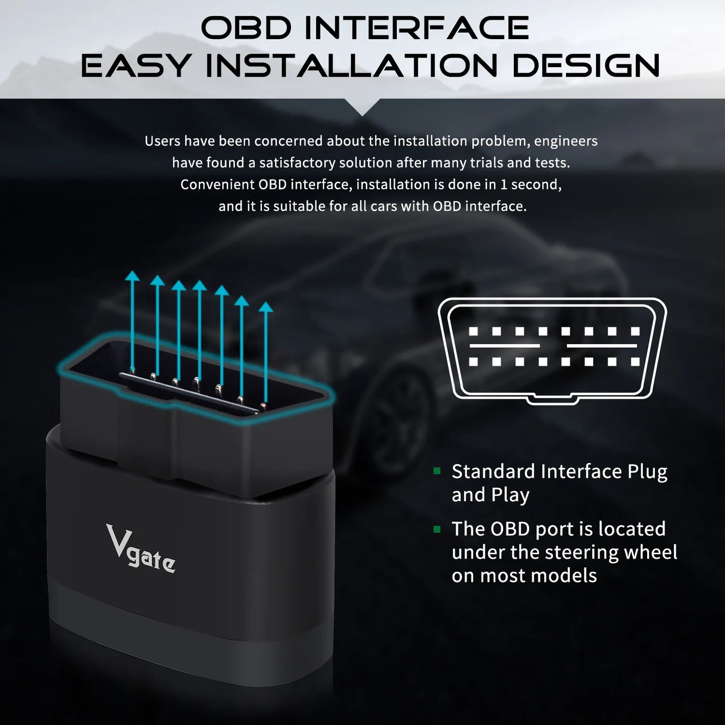 NEW Vgate iCar Pro 2S ELM327 Bluetooth 5.2 V2.3 Car OBD Scanner Upgraded EV Auto Diagnostic Tool BimmerCode for IOS Android PC