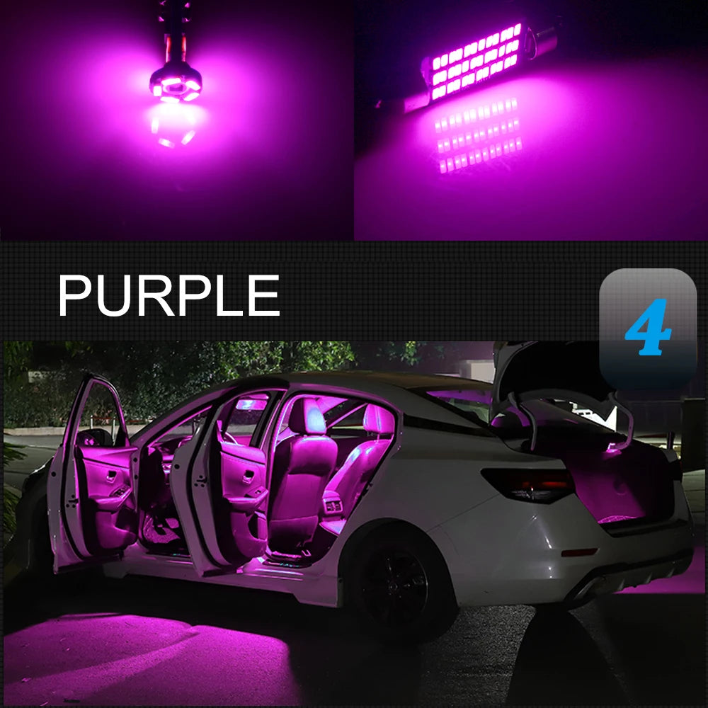 Car LED Interior Light Canbus For BMW E87 E81 F20 E36 E46 E90 E91 E92 E93 F30 E39 E60 E61 F10 F11 E38 E65 E66 328i Accessories