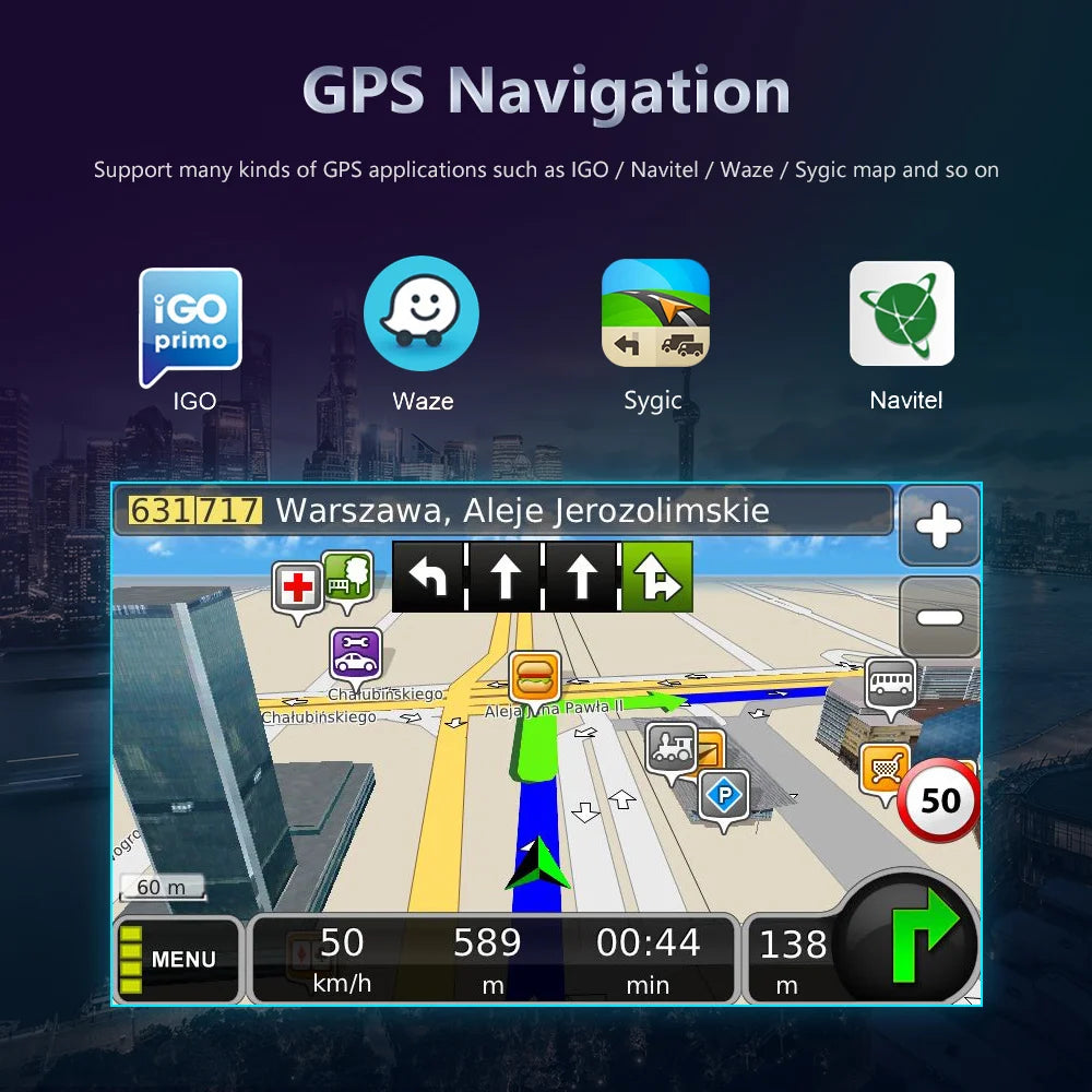 Podofo Wireless Carplay Android Auto Car Radio For BMW E46 1999-2005 Car Intelligent Systems 2din Car Multimedia Player