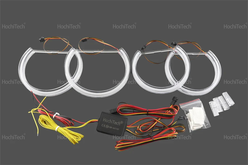 APP Dynamic Angel Eyes Rings Light DRL with Turn Signal Light for BMW 3 5 7 Series E36 E46 E39 E38 728i 740d 325i 328i 740i 730d