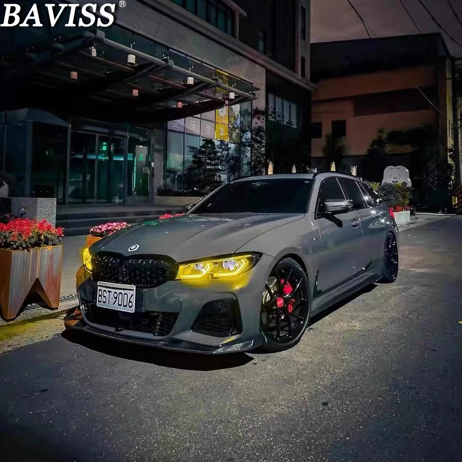 Lemon Yellow DRL CSL Style For 2019-2022 BMW 3 series CSL Yellow G20 G21 Laser daytime running lights Module 8496134 63118496134