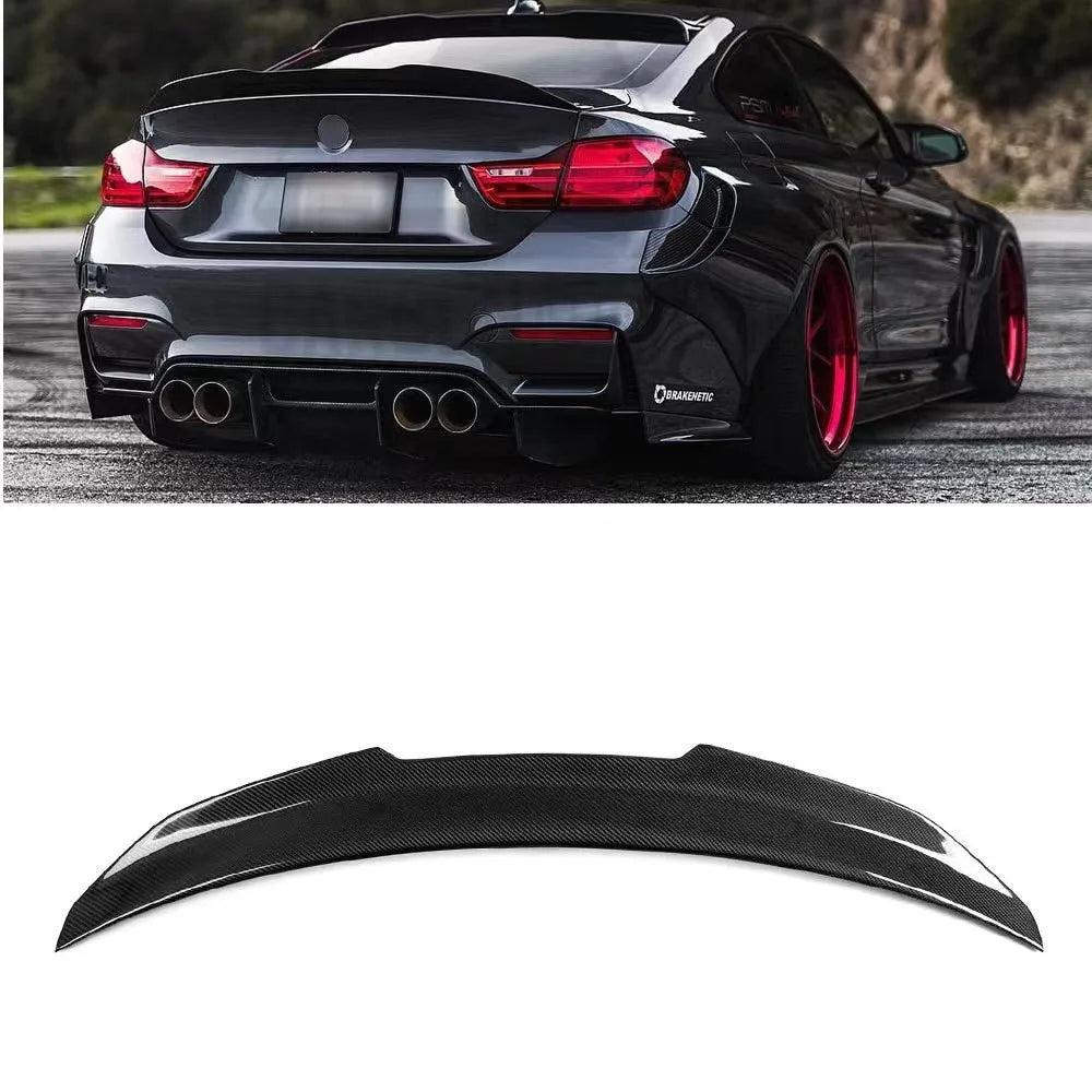 For BMW 5 Series F10 F18 M5 520i 525i 528i 530i 530i M4 M5 MP PSM Style Rear Trunk Lid Car Spoiler Wings Tuning Accessories Part