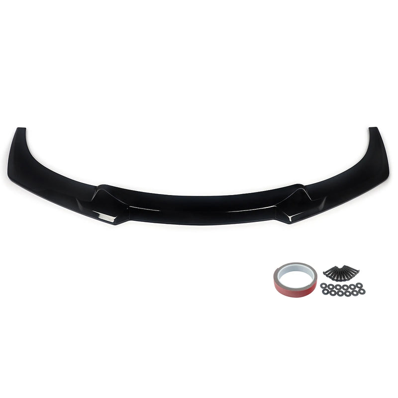 Front Lip Spoiler, Gloss Black, for BMW 6 Series F06 / F12 / F13 (2011-2018)
