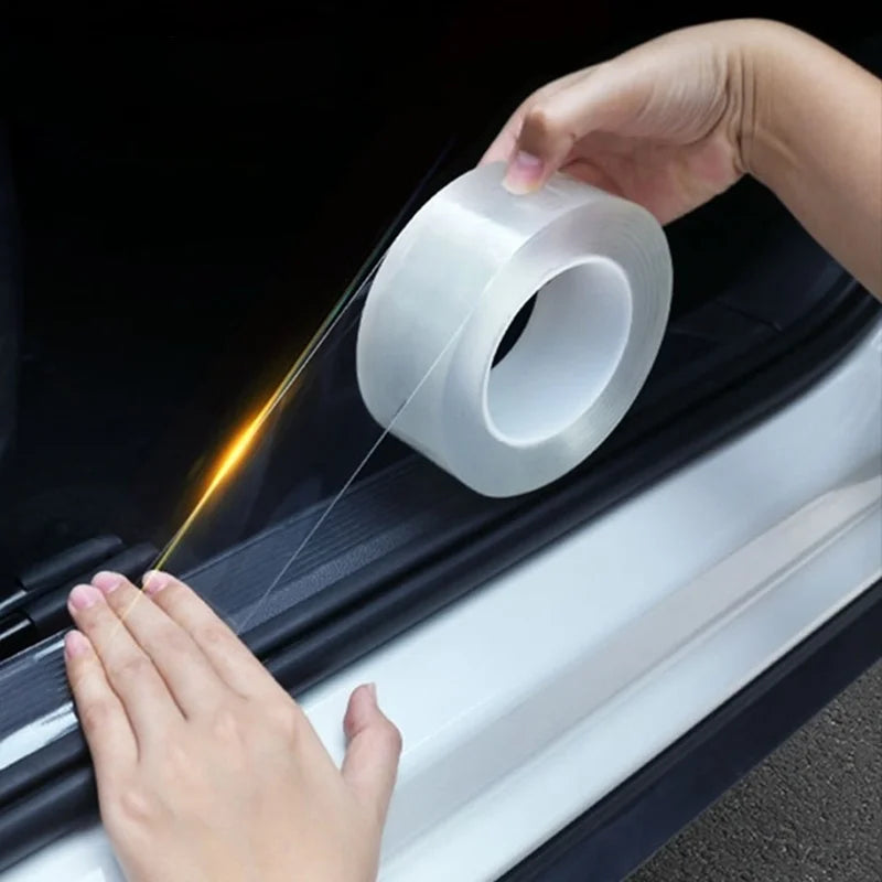 Car Threshold Transparent Film Door Edge Rim auto Stickers for BMW X1 E84 F48 X3 X4 F34 F31 F11 F07 F30 F10 X5 E53 F15 E70 E71