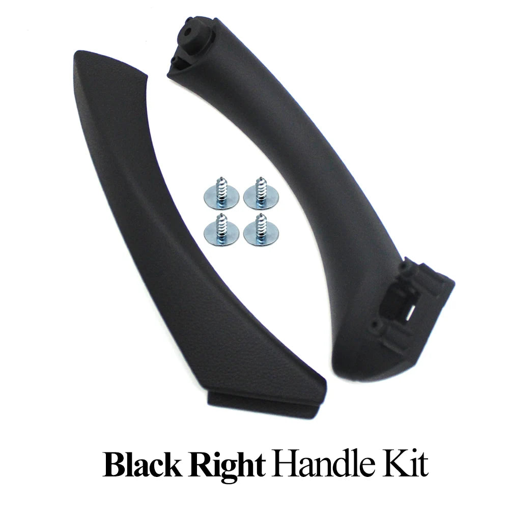 LHD RHD Interior Door Pull Handle Kit With Cover Trim Assembly Replacement For BMW 3 Series E90 E91 E92 316 318 320 325 328i