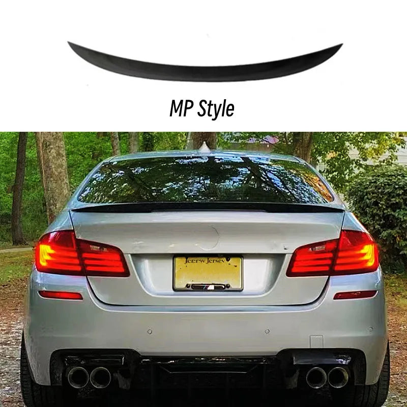 For BMW 5 Series F10 F18 M5 520i 525i 528i 530i 530i M4 M5 MP PSM Style Rear Trunk Lid Car Spoiler Wings Tuning Accessories Part