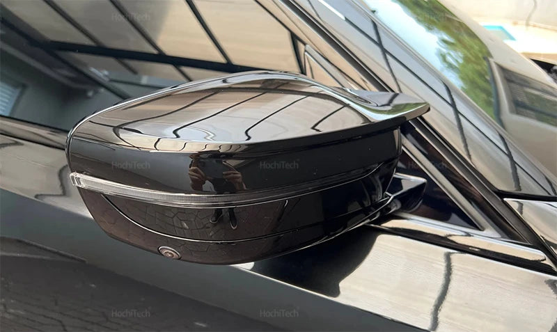 For BMW 3 4 5 7 8 Series G20 G21 G30 G38 G22 G23 G11 G12 G15 G16 Carbon Fiber Glossy Black Replacement Side Mirror Covers Cap