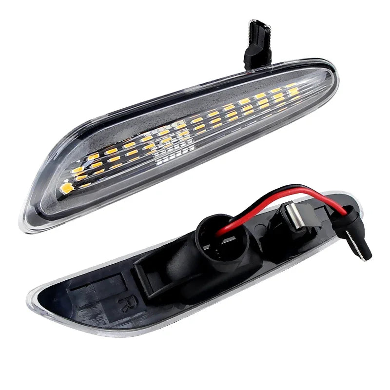 Sequential Flashing LED Turn Signal Side Marker Light For BMW E60 E61 E90 E91 E87 E81 E83 E84 E88 E92 E93 E82 E46 1 3 5 series
