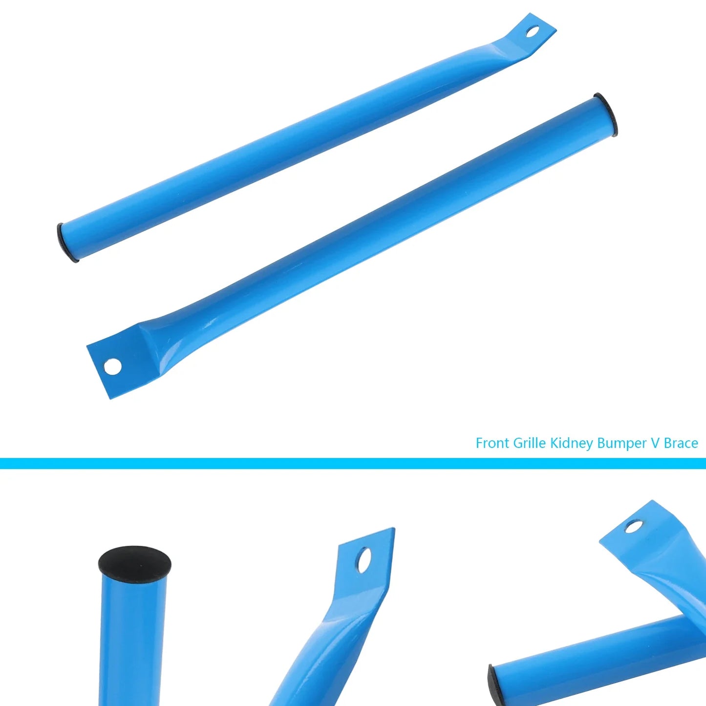 Blue Front Grille Kidney Braces V Brace Bars For BMW E90 E91 E92 E93 320i 323i 325i 328i 330i 335d 335i 335is 335xi 2006-2013