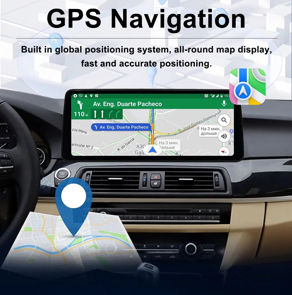 Navi GPS Android 16 for BMW X3 G01 X4 G02 2018 - 2022 EVO System Wireless Carplay Car Radio Multimedia Player BT WiFi DSP Stereo